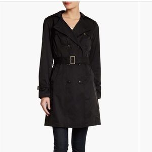 Cole Haan double-breasted trench coat